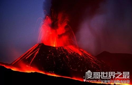 世界上喷发次数最多的活火山 埃特纳火山已喷发500多次
