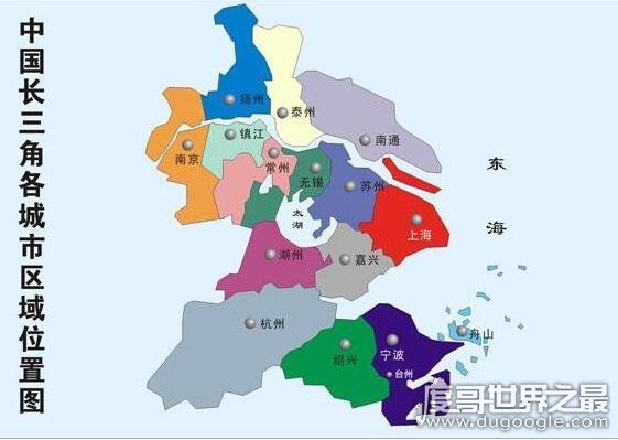 中国最大的三角洲 长江三角洲面积有21.07万平方公里