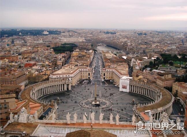 世界上最小的城市排名 梵蒂冈城(占地面积0.44平方千米)