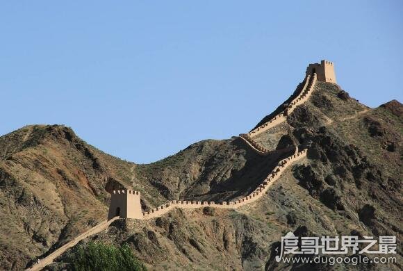 世界上最大的城墙，明长城(光是人工墙就长达6259.6公里)