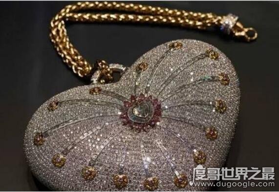 世界上最贵的手包，包身镶钻4500多颗(售价高达2516万元)