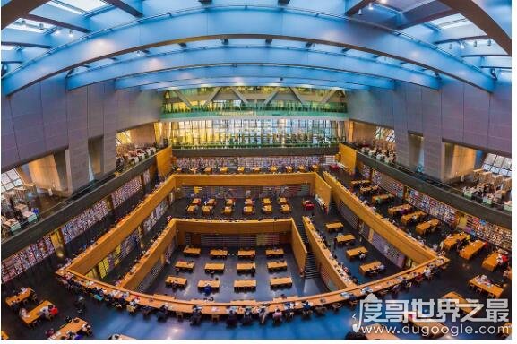 中国最大的图书馆 中国国家图书馆(建筑总面积28万平方米)