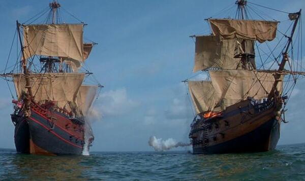 十大著名海盗船 皇家宝藏号曾经结过400多艘船(战斗力惊人)